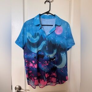 Moonbound Ghost Kitties Cute as a button top